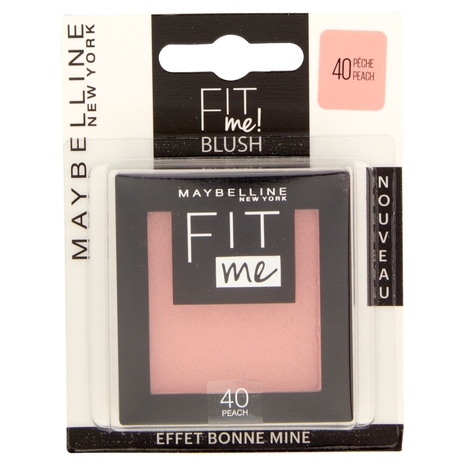 Maybelline New York Fit Me Blush in Polvere Pigmentato, Facile da Sfumare, per un Look Naturale, 40